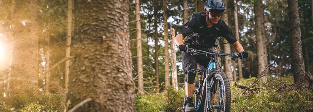 Two cyclists getting ready for cycling